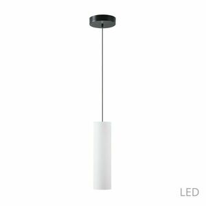 OSMONT KUM68902 KUMA S2 závěsné skleněné svítidlo černá / bílá IP20 4000 K 41W LED obraz