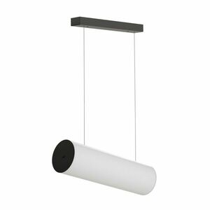 OSMONT KUM70987 KUMA LE3 závěsné skleněné svítidlo černá / bílá IP20 4000 K 31W LED obraz