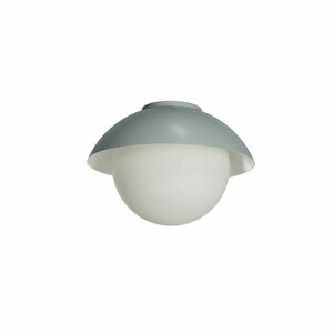 OSMONT LUK60004 LUKIDA 2 stropní/nástěnné skleněné svítidlo šedá / bílá IP65 3000 K 20W LED obraz