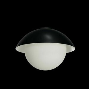 OSMONT LUK60014 LUKIDA 3 stropní/nástěnné skleněné svítidlo černá / bílá IP65 3000 K 27W LED obraz