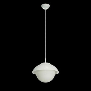 OSMONT LUK60024 LUKIDA ST2 závěsné skleněné svítidlo bílá IP40 3000 K 20W LED obraz