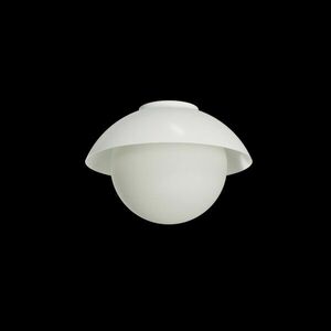 OSMONT LUK60500 LUKIDA 2 stropní/nástěnné skleněné svítidlo bílá IP65 4000 K 20W LED obraz