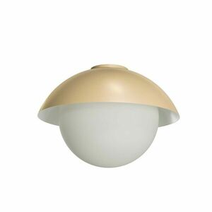 OSMONT LUK60518 LUKIDA 3 stropní/nástěnné skleněné svítidlo Golden Beach / bílá IP65 4000 K 27W LED obraz