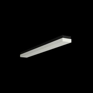 OSMONT MAT60033 MATAR 5 stropní/nástěnné plastové svítidlo černá / bílá IP44 3000 K 26W LED obraz