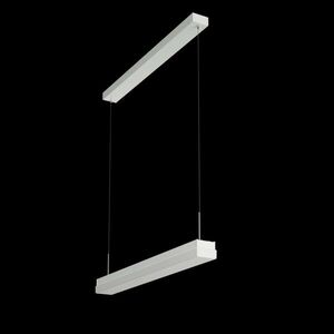 OSMONT MAT60048 MATAR LE1 závěsné plastové svítidlo bílá IP40 3000 K 9W LED obraz