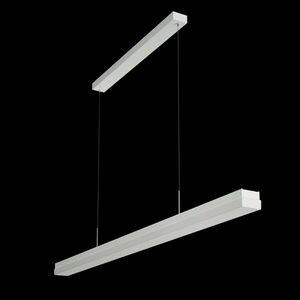 OSMONT MAT60066 MATAR LE3 závěsné plastové svítidlo bílá IP40 3000 K 26W LED obraz
