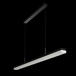 OSMONT MAT60570 MATAR LE3 závěsné plastové svítidlo černá / bílá IP40 4000 K 26W LED obraz