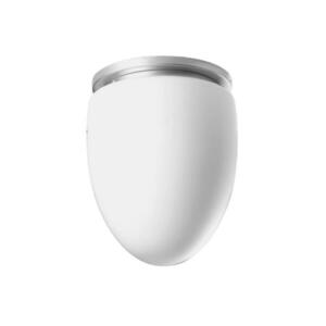 OSMONT MIR59976 MIRA stropní skleněné svítidlo stříbrná / bílá IP41 4000 K 27W LED obraz