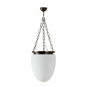 OSMONT MIR67978 MIRA R závěsné skleněné svítidlo starobronz / bílá IP40 4000 K 27W LED obraz