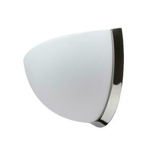 OSMONT NEL59461 NELA DL3 nástěnné skleněné svítidlo nerez leštěná / bílá IP43 3000 K 13W LED obraz