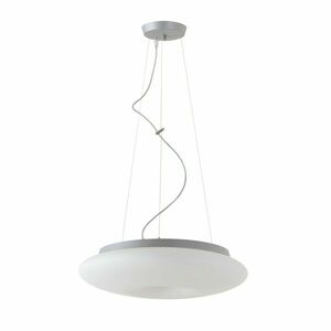 OSMONT SAT60452 SATURN L2 závěsné skleněné svítidlo stříbrná / bílá IP20 3000 K 31W LED obraz
