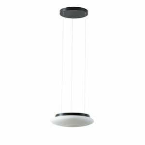 OSMONT SAT67928 SATURN LE1 závěsné skleněné svítidlo černá / bílá IP20 4000 K 16W LED obraz