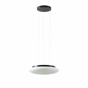 OSMONT SAT67931 SATURN LE2 závěsné skleněné svítidlo černá / bílá IP20 4000 K 31W LED obraz