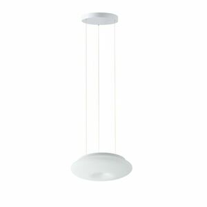 OSMONT SAT73554 SATURN LE1 závěsné skleněné svítidlo bílá IP20 4000 K 16W LED obraz