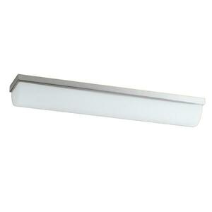 OSMONT SYL51923 SYLVIA 1 stropní/nástěnné skleněné svítidlo nerez broušená / bílá IP44 4000 K 18W LED obraz