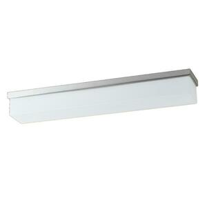 OSMONT SYL51927 SYLVIA 2 stropní/nástěnné skleněné svítidlo nerez broušená / bílá IP44 4000 K 18W LED obraz