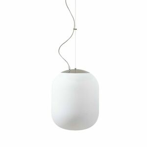 OSMONT TAN62372 TANIA L2 HP závěsné skleněné svítidlo nerez leštěná / bílá IP40 3000 K 59W LED obraz