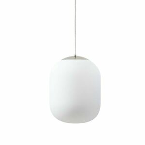 OSMONT TAN62388 TANIA S1 HP závěsné skleněné svítidlo nerez broušená / bílá IP40 3000 K 52W LED obraz