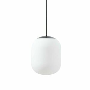 OSMONT TAN62751 TANIA P1 HP závěsné skleněné svítidlo černá / bílá IP40 4000 K 52W LED obraz