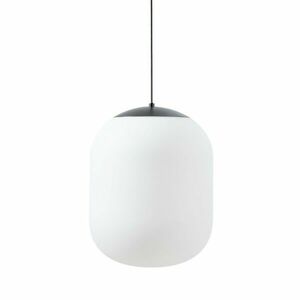 OSMONT TAN62892 TANIA S2 HP závěsné skleněné svítidlo černá / bílá IP40 4000 K 59W LED obraz