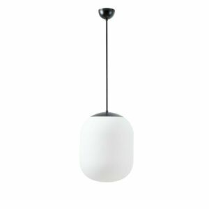 OSMONT TAN66400 TANIA P1 závěsné skleněné svítidlo černá / bílá IP40 3000 K 27W LED obraz