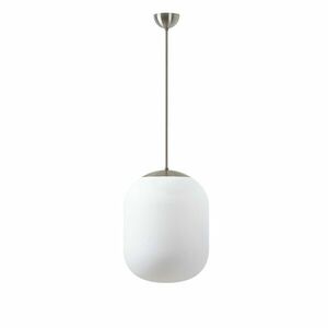OSMONT TAN66430 TANIA P1 závěsné skleněné svítidlo nerez broušená / bílá IP40 3000 K 27W LED obraz