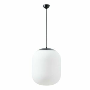 OSMONT TAN67363 TANIA S2 závěsné skleněné svítidlo černá / bílá IP40 3000 K 41W LED obraz