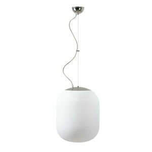 OSMONT TAN67838 TANIA L2 závěsné skleněné svítidlo nerez leštěná / bílá IP40 4000 K 41W LED obraz