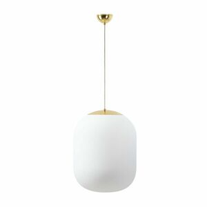OSMONT TAN67867 TANIA S2 závěsné skleněné svítidlo mosaz leštěná / bílá IP40 4000 K 41W LED DALI obraz