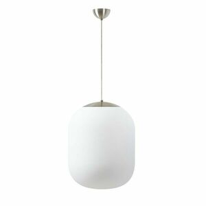 OSMONT TAN67872 TANIA S2 závěsné skleněné svítidlo nerez broušená / bílá IP40 4000 K 41W LED obraz