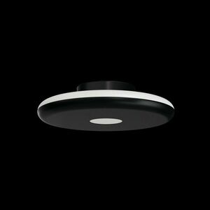 OSMONT ZET60026 ZETA 1 PF stropní/nástěnné plastové svítidlo černá IP40 3000 K 31W LED obraz
