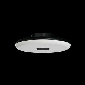 OSMONT ZET60502 ZETA 1 FP stropní/nástěnné plastové svítidlo černá IP40 4000 K 31W LED obraz