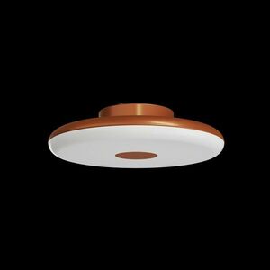 OSMONT ZET60510 ZETA 1 FP stropní/nástěnné plastové svítidlo terakota / bílá IP40 4000 K 31W LED obraz
