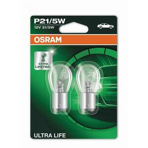 OSRAM P21/5W 12V 21/5W BAY15d ULTRA LIFE 2ks blistr 7528ULT-02B obraz
