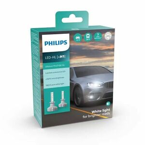 Philips H1 12V/24V P14, 5s Ultinon Pro5100 HL LED 5800K NOECE 2ks PH 11258U5100X2 obraz