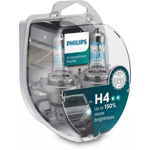 Philips H4 12V 60/55W P43t-38 X-tremeVision Pro150 12342XVPS2 obraz