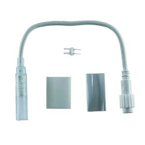 DecoLED Prodlužovací kabel pro světelné hadice 0, 25m, bílý, samčí, IP67 obraz