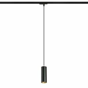 RED - DESIGN RENDL RENDL MAVRO pro jednookr. lištu závěsná černá/zlatá 230V LED 12W 38° 3000K R13982 obraz