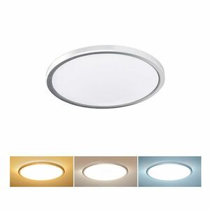 Solight LED osvětlení Acate s ochranou proti vlhkosti, IP54, 18W, 1620lm, 3CCT, 22cm, stříbrná WO825 obraz