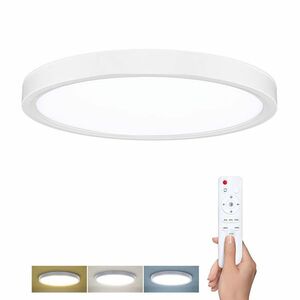 Solight LED osvětlení s dálkovým ovladačem Estela White, 60W, 4500lm, 50cm, změna chromatičnosti, stmívatelné WO8021 obraz
