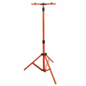 Solight stojan teleskopický pro LED reflektory, 60-150cm, pro 1-2 reflektory, oranžová barva WM-150-S obraz