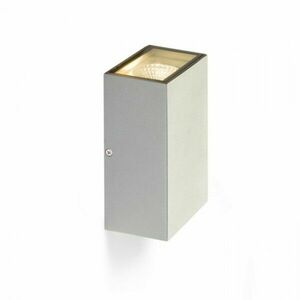 RED - DESIGN RENDL VÝPRODEJ VZORKU RENDL DIXIE 10X16 nástěnná stříbrnošedá 230V/350mA LED 2x5W 92° IP54 3000K R10354 obraz