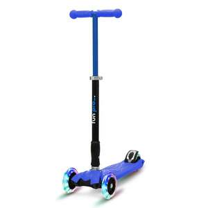 Fun pro TWO Dětská koloběžka, od 5 let, LED kolečka, 80 kg, skládací, výškově nastavitelná obraz