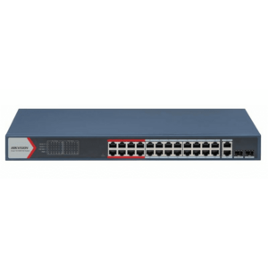 Hikvision DS-3E1326P-EI(B) 24-portový inteligentní DS-3E1326P-EI(B) obraz