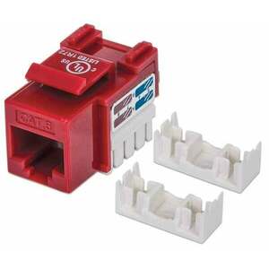 Intellinet 210614 Keystone modul C6 UTP červený 210614 obraz