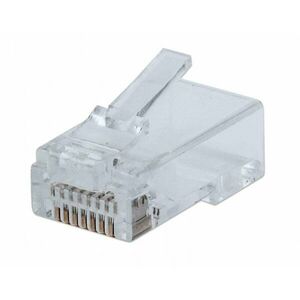 Intellinet 791090 RJ45 C6 8P solid 100 průchozí 791090 obraz