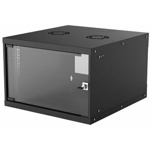 Intellinet 714785 6U nástěnný rack 54/56 černý plochý 714785 obraz