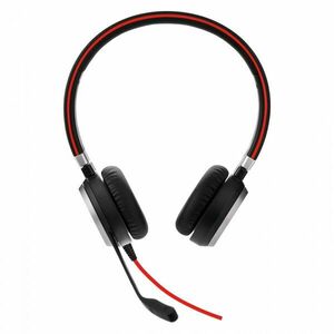 Jabra Evolve 40 UC Stereo Sluchátka s mikrofonem Kabel 6399-829-209 obraz