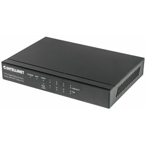 Intellinet 561174 Gigabitový přepínač 5 port PoE+ 1SFP 561174 obraz