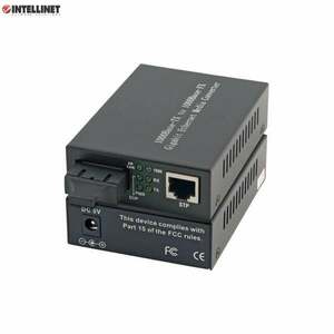 Intellinet 507158 Ether konvertor RJ45/SC Gig S 10 507158 obraz